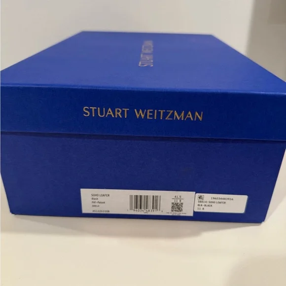 Stuart Weitzman New in Box SOHO Patent Leather 11B - Picture 2 of 5